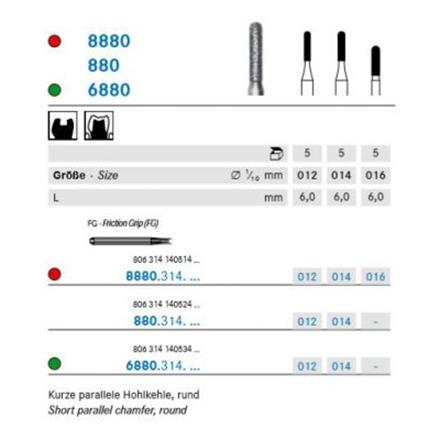 Komet Diamant FG 8880.314.012