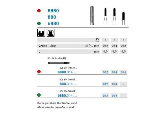 Komet Diamant FG 8880.314.012