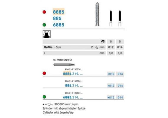 Komet Diamant FG 8885.314.012