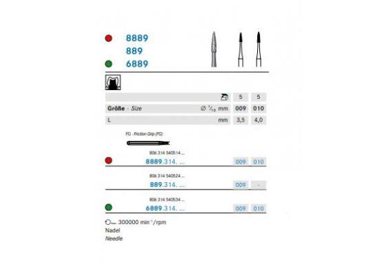Komet Diamant FG 8889.314.009