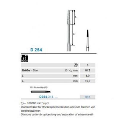 Komet Diamant FG D254.314.012