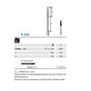 Komet Diamant FG D254.314.012