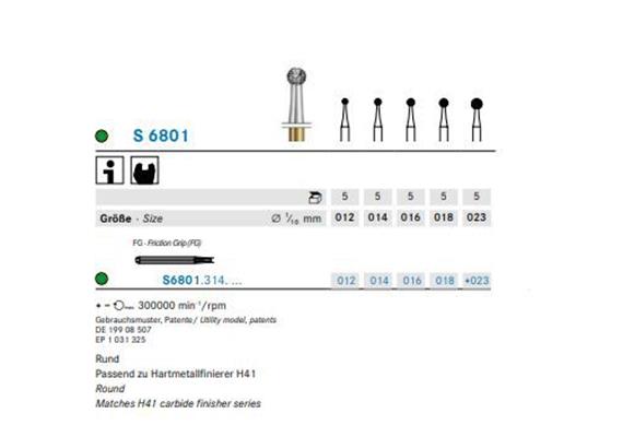 Komet Diamant FG S6801.314.023