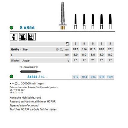 Komet Diamant FG S6856.314.021