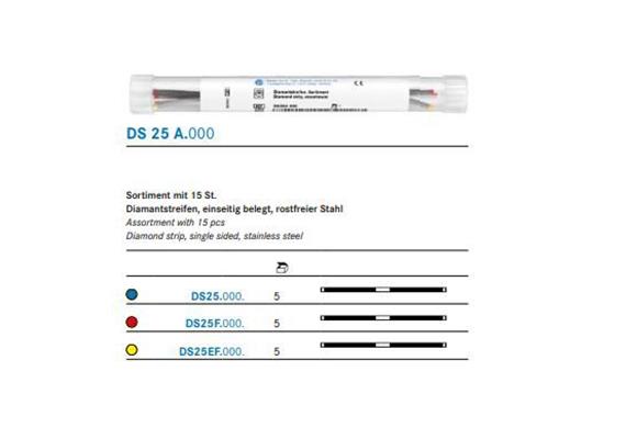 Komet Diamant Streifen Sortiment DS25A
