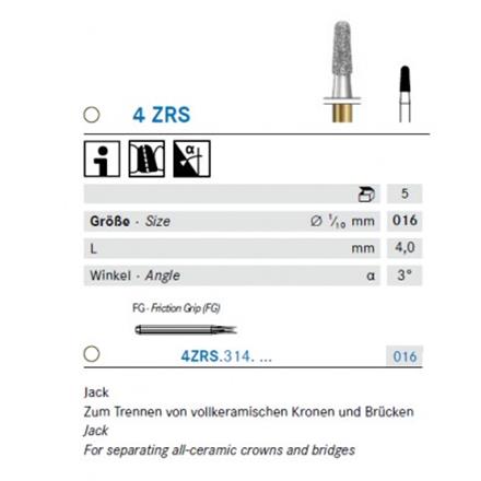 Komet Diamant WS 4ZRS.314.016