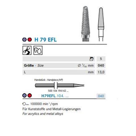 Komet Fräse HS H79EFL.104.040