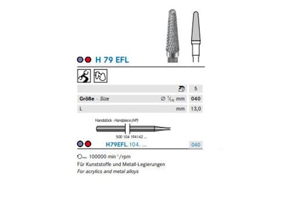 Komet Fräse HS H79EFL.104.040