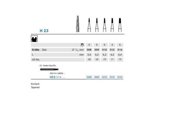 Komet HM FG H23L.314.012