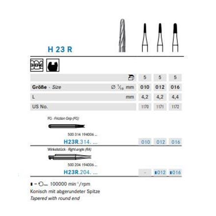 Komet HM FG H23R.314.010
