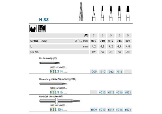 Komet HM FG H33.314.016