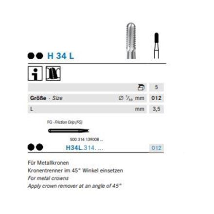 Komet HM FG H34L.314.012