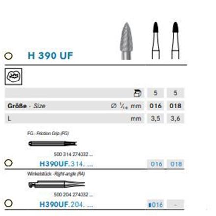 Komet HM FG H390UF.314.016