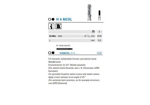 Komet HM FG H4MCXL.314.014