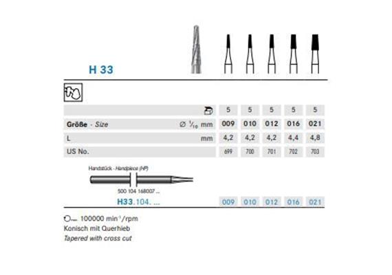 Komet HM HS H33.104.016