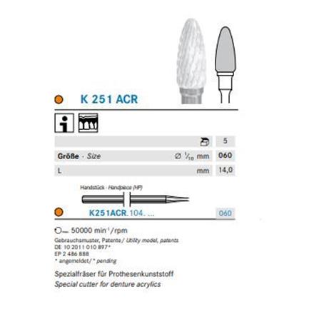 Komet HM HS K251ACR.104.060