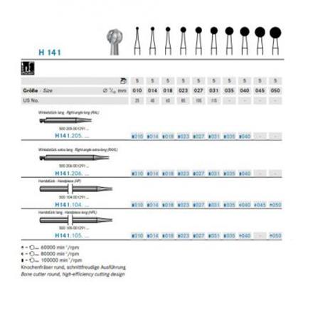 Komet HM HS lang H141.105.018