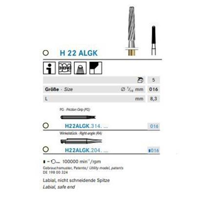 Komet HM WS H22ALGK.204.016