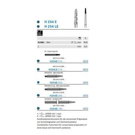 Komet Knochenfräser WS lang H254E.205.012