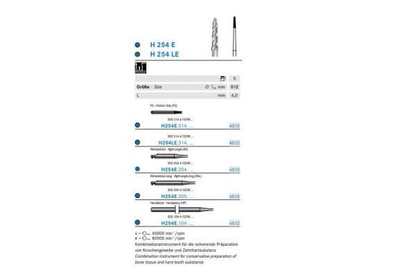 Komet Knochenfräser WS lang H254E.205.012