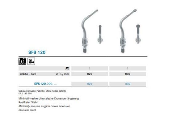 Komet Kronenverlängerung SFS121/020