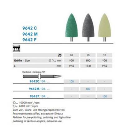 Komet Polierer HS 9642M.104.100
