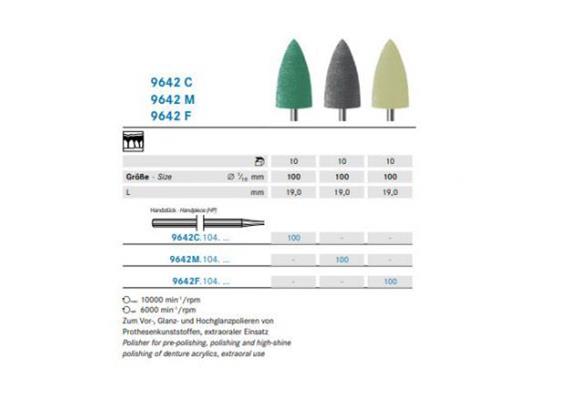 Komet Polierer HS 9642M.104.100