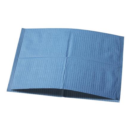 Kopfstützenschoner Tissue-PE, 25x25cm, magic blue