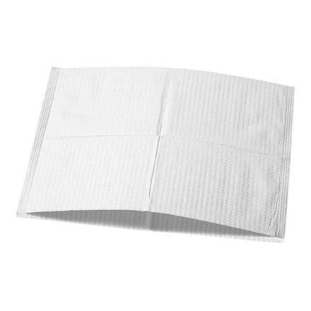 Kopfstützenschoner Tissue-PE, 25x25cm, white