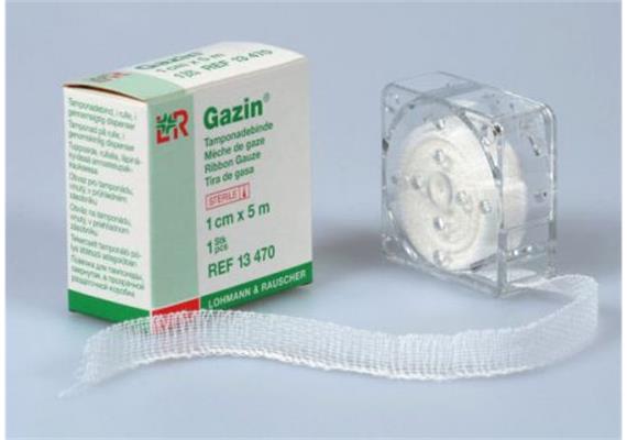 L&R Gazin Tamponadebinde 1cm steril
