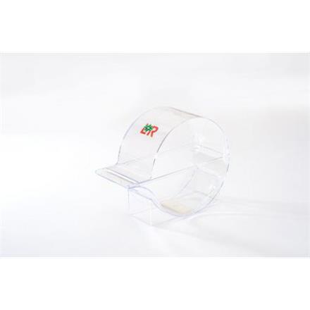 L&R Spender für Zellstofftupfer transparent