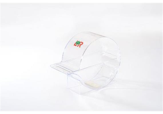 L&R Spender für Zellstofftupfer transparent