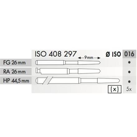 Maillefer Knochenfräser WS E541/016