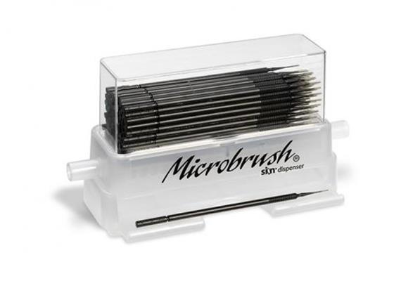 Microbrush Plus Spender Kit gelb fein