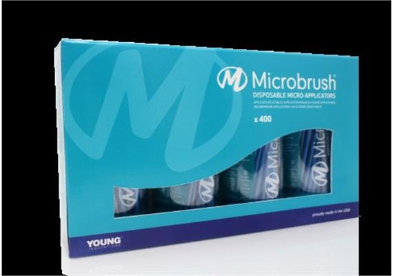 Microbrush Tube Series Applikatoren Regular blau