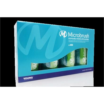 Microbrush Tube Series Applikatoren Regular grün