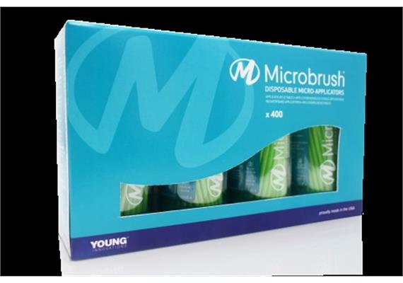 Microbrush Tube Series Applikatoren Regular grün