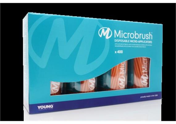 Microbrush Tube Series Applikatoren u-fein orange