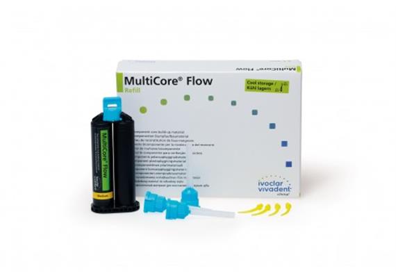 Multicore Mischkanülen kurz Refill blau