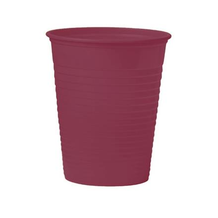 Mundspülbecher, PP, 180ml, Bordeaux