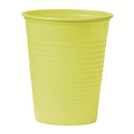 Mundspülbecher, PP, 180ml, Gelb