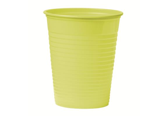 Mundspülbecher, PP, 180ml, Gelb