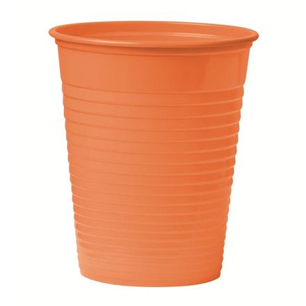 Mundspülbecher, PP, 180ml, Orange