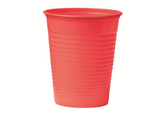 Mundspülbecher, PP, 180ml, Rot