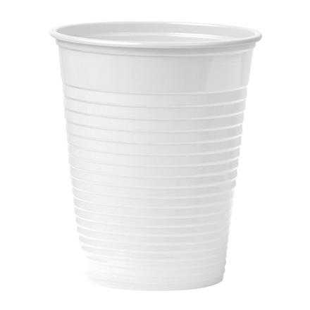 Mundspülbecher, PP, 180ml, Weiss