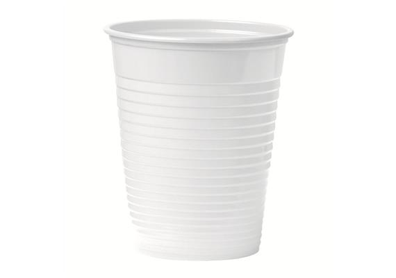 Mundspülbecher, PP, 180ml, Weiss