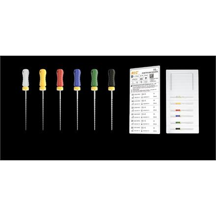 NIC Reamer Hand Use, steril 21 mm ISO 008 grey