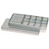 NICHROMINOX Alu-Tray 12 Einteilungen 22x10.5x2cm