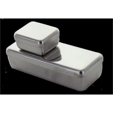 NICHROMINOX Edelstahl Box 13x5x3cm