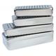 NICHROMINOX Edelstahl Box perforiert 18x9x3cm
